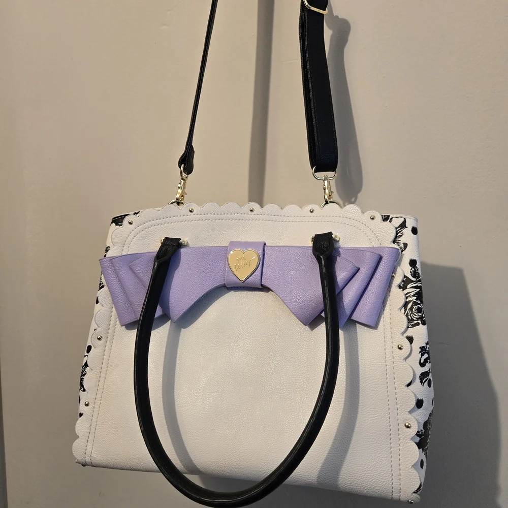 beautiful Y2K rare Betsey Johnson purse tote bag - Picture 4 of 11